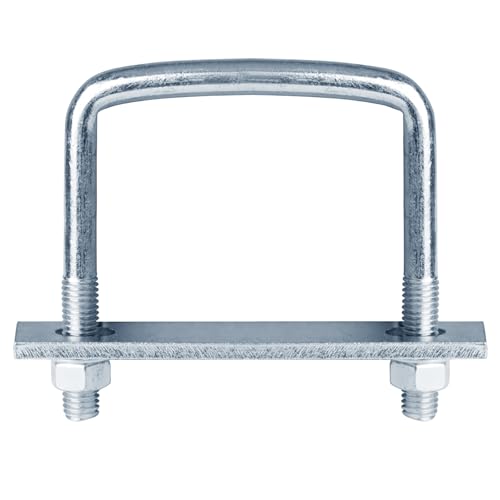 YIDU69Q 4 Pcs 4 Inch Wide Square U-Bolt, 1/2" x 4" x 4-1/8" by YIDU69Q - Image 3