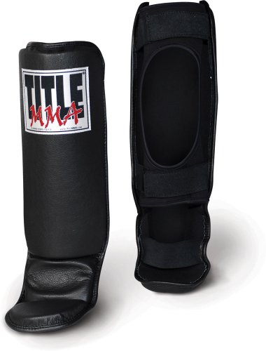 TITLE MMA Grappling Shin/Instep Guards, X-Large