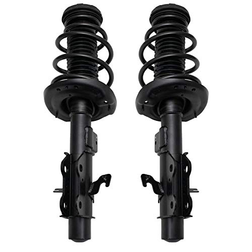 TRQ Front Complete Loaded Strut & Spring Assembly Pair Set 2 Piece for 2013-2015 Chevy Camaro V6 3.6L