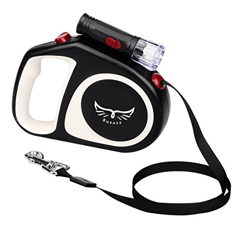 Buzazz Correa retráctil para Perro de 5 m