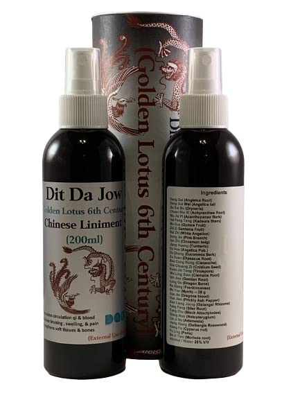 Sponsored Ad – Dit Da Jow Golden Lotus 6th Century 200ml Glass Bottle