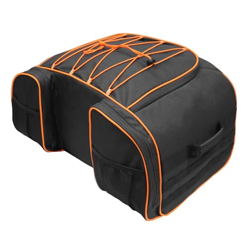 MYDAYS Motorcycle Tail Bag, Motorcycle Travel Luggage Bag, Rear Rack