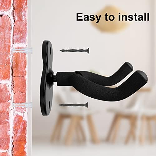 Ganci Da Muro Per Chitarra - Set Di 3 Con Rivestimento Protettivo - Foto 7