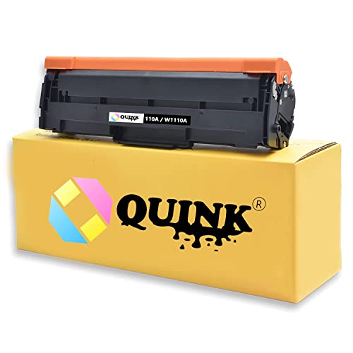 Image of QUINK 110A / W1112A Toner Cartridge Compatible with HP 110A Cartridge Printer 131, 131a, 136, 136a, 136w, 136nw, 138, 138fnw (110A Cartridge)