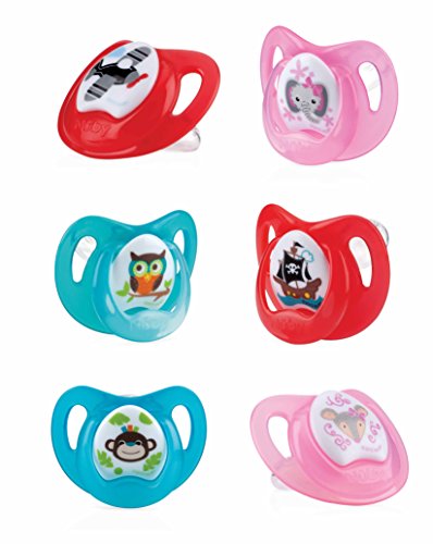 Nûby ID5840MOSN Sucette Orthodontique 2p 6-36m