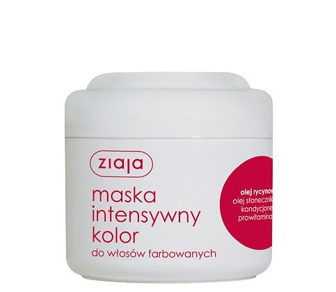 Intensive Haarmaske für coloriertes Haar mit Rizinusöl 200ml von Ziaja