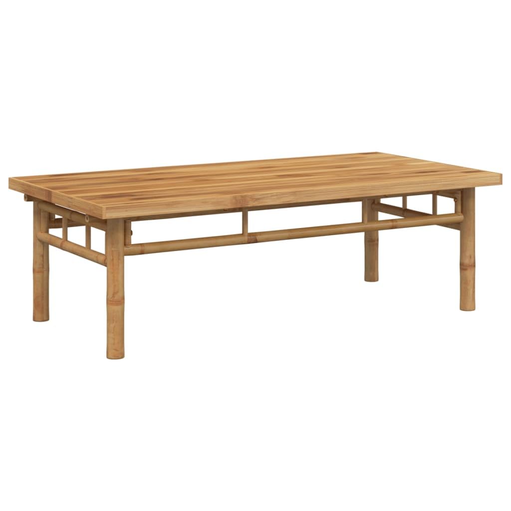 vidaXL Mesa de Centro de bambú 110x55x35 cm