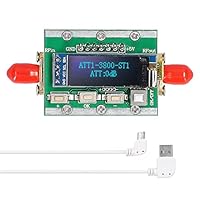 Explopur H72 6-Bit Digital Attenuator Module 5V USB Netile Niedrige Einfügedämpfung mit 1M-3,8GHz Arbeitsfrequenz