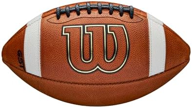Wilson GST Leather Game Football