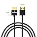 PERLESMITH Ultra Slim HDMI Cable - High Speed and Flexible - 10 feet 1 Pack with Ethernet, Audio Return - 1080p - for HD TV, DVD Blu-ray Players, Xbox