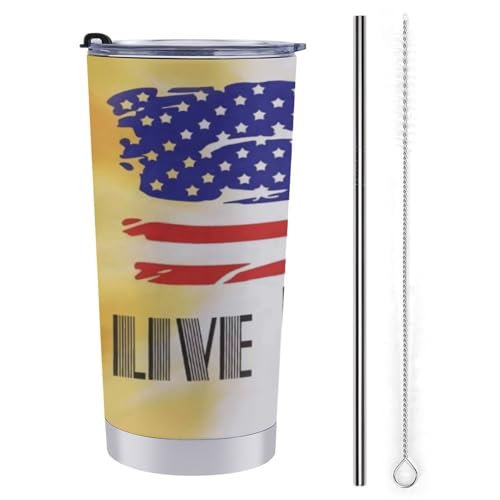 �^���u���[ �X�g���[�t�� �A�����J���� Live Free Or Die 600ml �^��f�M �ۉ� �ۗ� ���W �R��Ȃ� �A�E�g�h�A �I�t�B�X �� ���p �����^�ѕ֗� ��e�� �������ȃf�U�C��