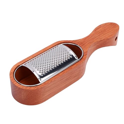 Rallador de queso de acero inoxidable con mango de madera miniatura 4