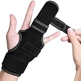 TISMOD Trigger Finger Splint: Support the Middle, Index, little or Ring Finger, Hand Splint Brace-Treating Hand Fractures, Arthritis, Mallet Finger or Metacarpal Fractures (Left Hand)