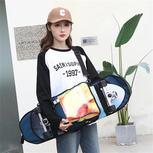 Mochila para skate y surfskate de hombro doble impermeable 3