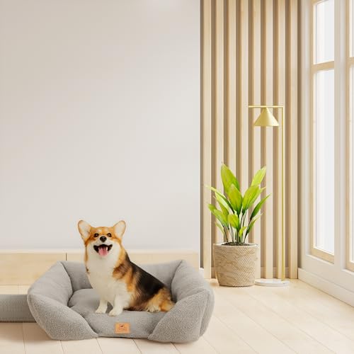 Coussin pour chien de taille moyenne Ferplast panier chat lavable gris
