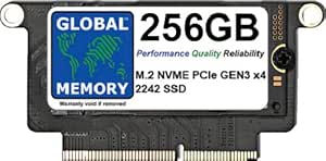 256GB M.2 PCIe Gen3 x4 NVMe SOLID STATE DRIVE (SSD) FOR MACBOOK PRO RETINA NON TOUCH BAR A1708 (LATE 2016 - MID 2017)