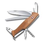 Victorinox Ranger 55 Wood Swiss Army Knife, 10-Function Pocket Knife - Image 4