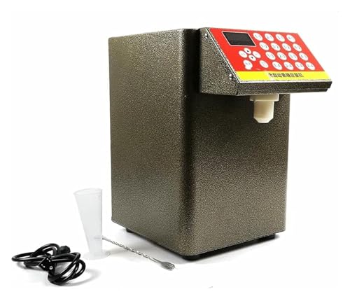 Dispensador automático de fructosa en polvo, adecuado para leche, té, batidos, hogar y cafeterías, mide fácilmente el polvo de fructosa.