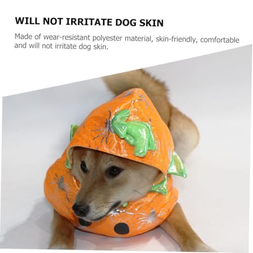 Disfraz de Calabaza para Perro y Gato Talla Pequeña miniatura 7
