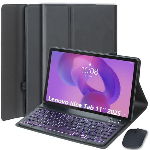 EHLCYS for Lenovo Idea Tab 11C` 2025f (TB-336ZU/TB-336FU) pL[{[hP[XA7FobNCgt}OlbgO\CXBluetooth{L[{[hA}EXt^P[X,