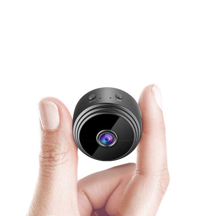 TECHNOVIEW WiFi Camera Wireless Full HD 1080p Video and Audio Live View Night Vision Motion Detection HD Video Recorder for Home,Office Security Camera (WiFi Mini Camera)