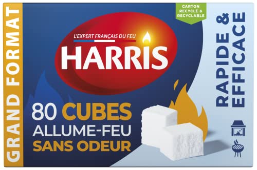 Harris 80 fire lighter cubes without odor