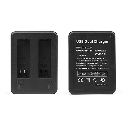 Carregador Duplo USB Para Câmeras GoPro Hero 4 Silver e Hero 4 Black