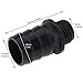 LUORNG 5IN1 Nozzles Kit for Fountain Pump, Aquarium, Fish Tank, Pond, Hydroponics, Statuary Accessories 5 Sizes
