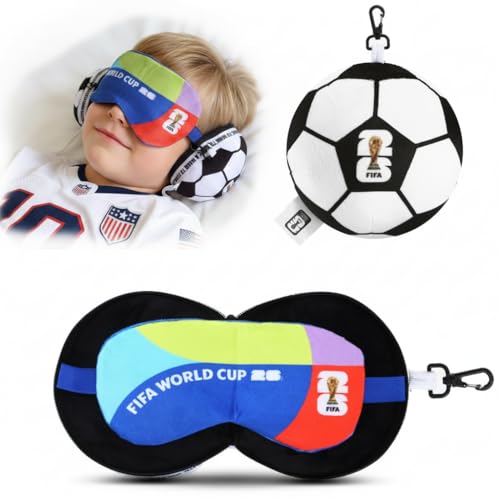 Almohada para niños de viaje con máscara de ojos miniatura 1