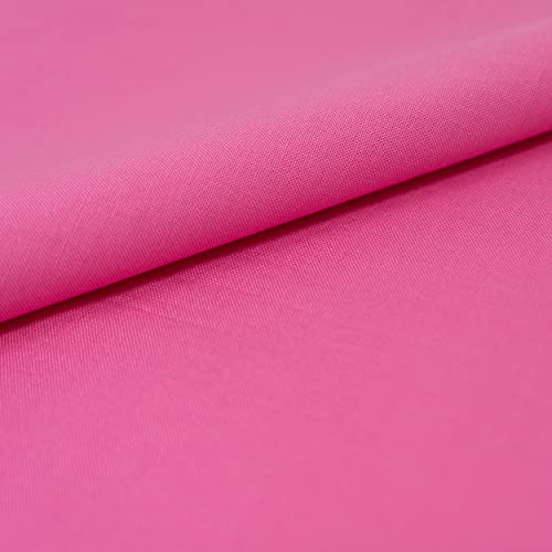 Image of SINGER, 100% Cotton, Barbie Pink, Quilting and Crafting Fabric for Sewing, 44 Inch Wide, Cut by Yard