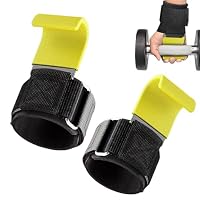 Hogvinnatil Handgelenkbandagen Mit Haken – Rutschfest, Gepolstert, Für Powerlifting & Krafttraining – Mehrzweck-Hebebandagen