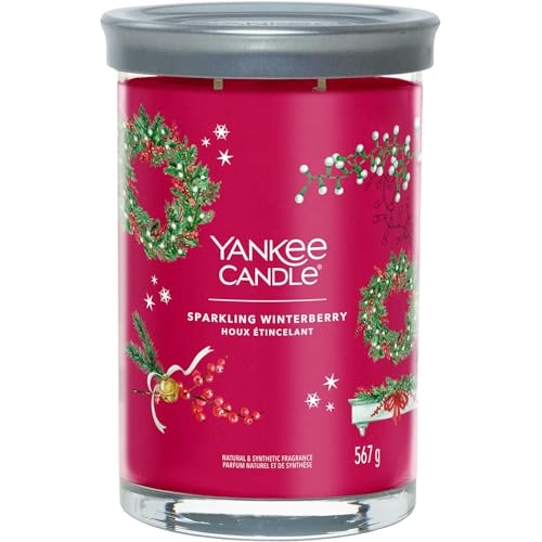 Yankee Candle Sparkling Winterberry Large Tumbler Jar Candle