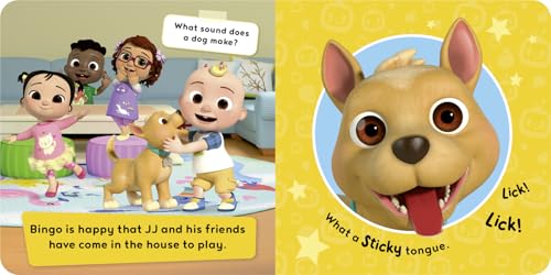 Farshore CoComelon Touch and Feel book.