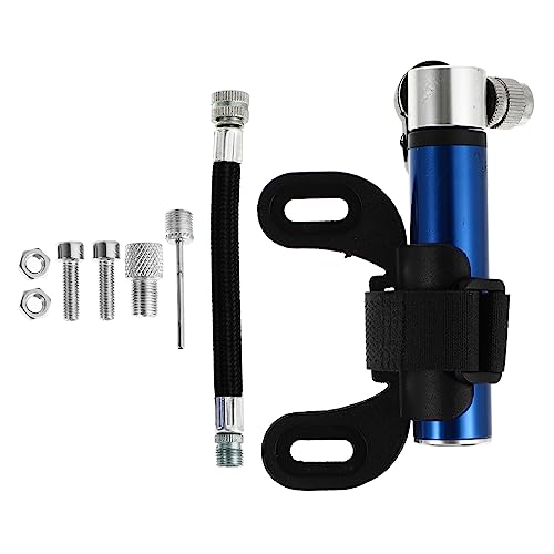 GARVALON Mini Bomba De Aire para Bicicleta Portátil De De Inflador De Neumáticos para Bicicleta Balón y Equipamiento Deportivo 1 Set Color