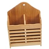 EXHUMKY Kleintier Futterstation Aus Holz Futterbaum Für Kaninchen Meerschweinchen Und Chinchillas...