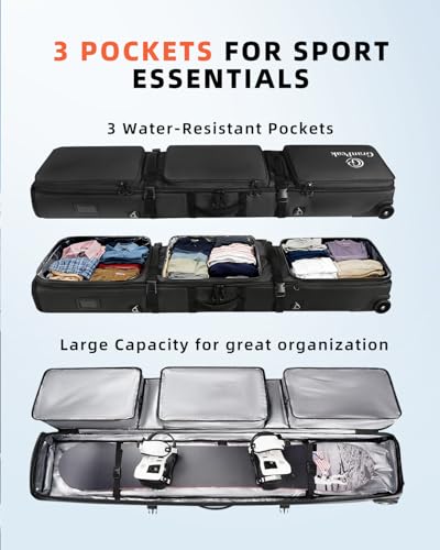 GranPeak Extendable Snowboard Roller Bag