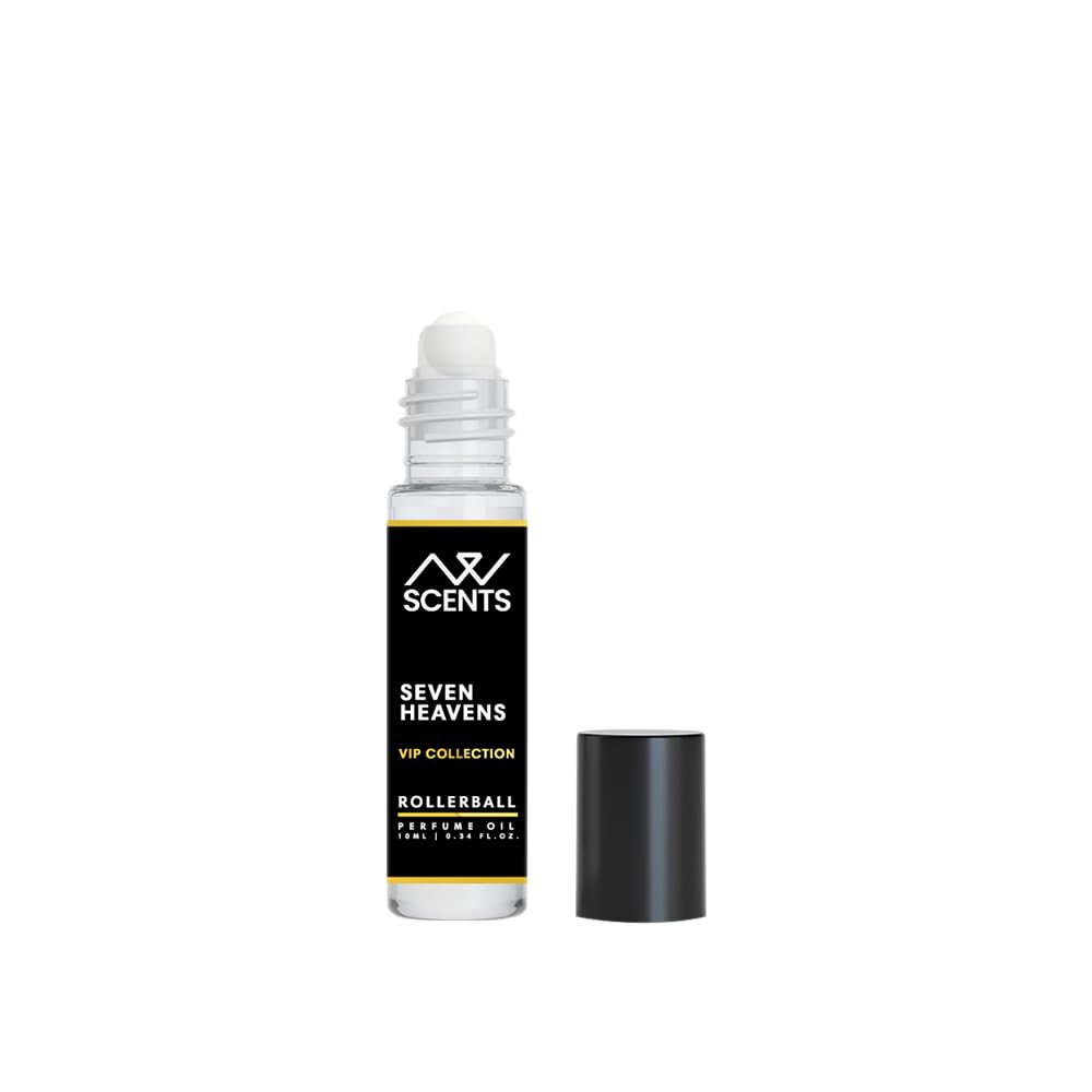 AW ScentsSeven Heavens - Inspired Perfume Oil For Men, Women, Unisex - Luxury Long Lasting Quality Scent - Alcohol Free 10ml Oil (ROLL ON)
