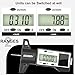 GODESON Digital Tire Tread Depth Gauge, Solar & Battery Power,1