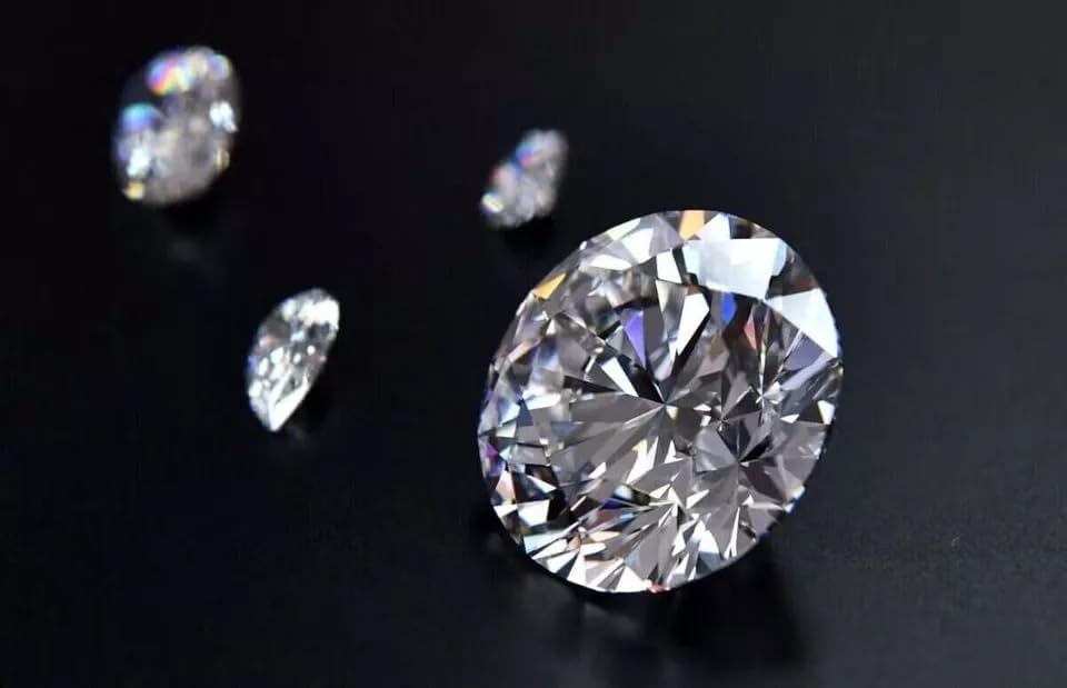 Natural 2.85 Ct Diamond VVS1 Diamond Ring Loose Gemstone Round Cut D Color for Jewellery Making