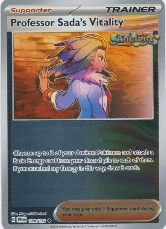 Pokemon - Professor Sada’s Vitality 120/131 Prismatic Evolutions – Reverse Foil Single Card