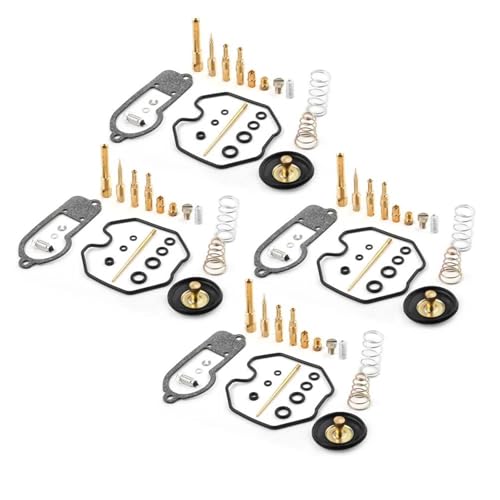 Kit réparation carburateur moto CB650 avec gicleurs durables et soupape d'air