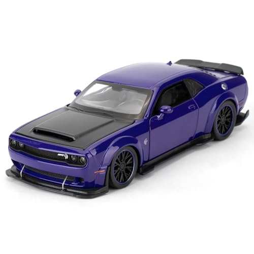 WAKAKAC Carro de Juguete 1:32 Dodge Challenger SRT Hellcat miniatura 1