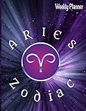 zodiac 240 cm  Zodiac Weekly Planner: 8.5 X 11 Zodiac themed 52 week (240 Page) undated weekly agenda/menu/gratitude/journal planner