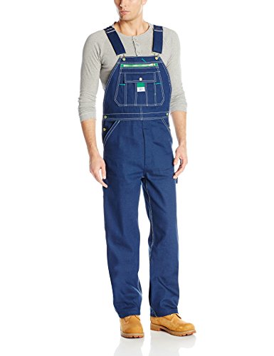 Liberty Men's Rigid Denim Bib Overall, Rigid Denim, 36x29