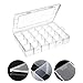 Customizable 24 Grid Plastic Organizer Box for All Your DIY Needs from Jewelry Making to Home Repairs