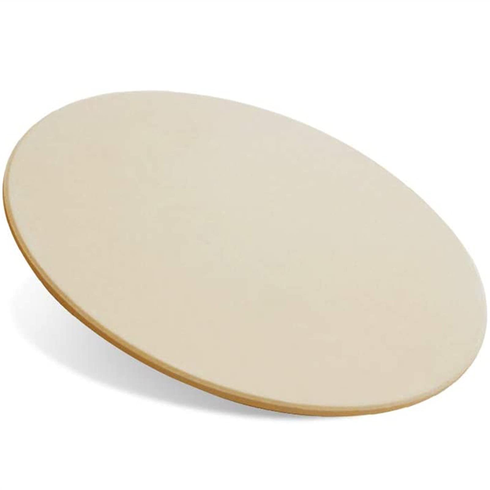 Teglia Per Pizza,Teglia Pizza Pietra pizza da 15 pollici rotonda in pietra per pane per pane ceramica pizza grigliata pietre per cucinare e cuocere BBQ e griglia