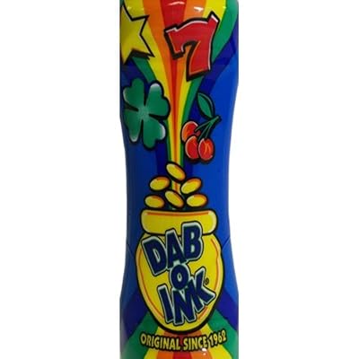Dab-O-Ink Six Pack 4oz Blue Bingo Dauber