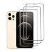 Produktbild AMNIE [3 Stück Schutzfolie für iPhone 12 Pro Max [6.7 Zoll], [9H Härte][Anti-Kratzen][Anti-Öl][Anti-Bläschen] Displayschutzfolie für iPhone 12 Pro Max 2020 - Schwarz