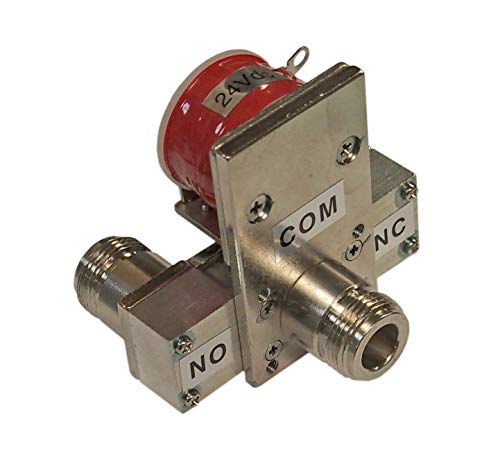 New Tohtsu CX-520D SPDT Coaxial Antenna Relay 24 VDC Coil - Female N