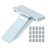 Matériau robuste : fabriqués en métal robuste, ces supports de chevalet sont conçus pour offrir un maintien fiable à vos cadres photo, présentoirs et supports de bureau